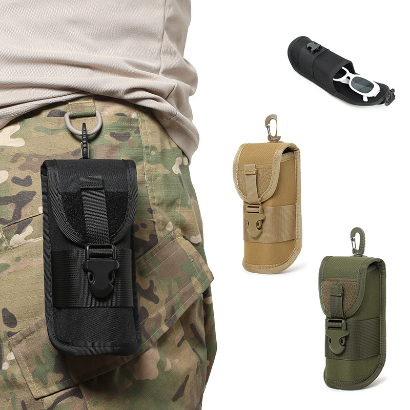 Tech Accessories Pouch - Outdoor Hard Shell Sunglasses Pouch EDC