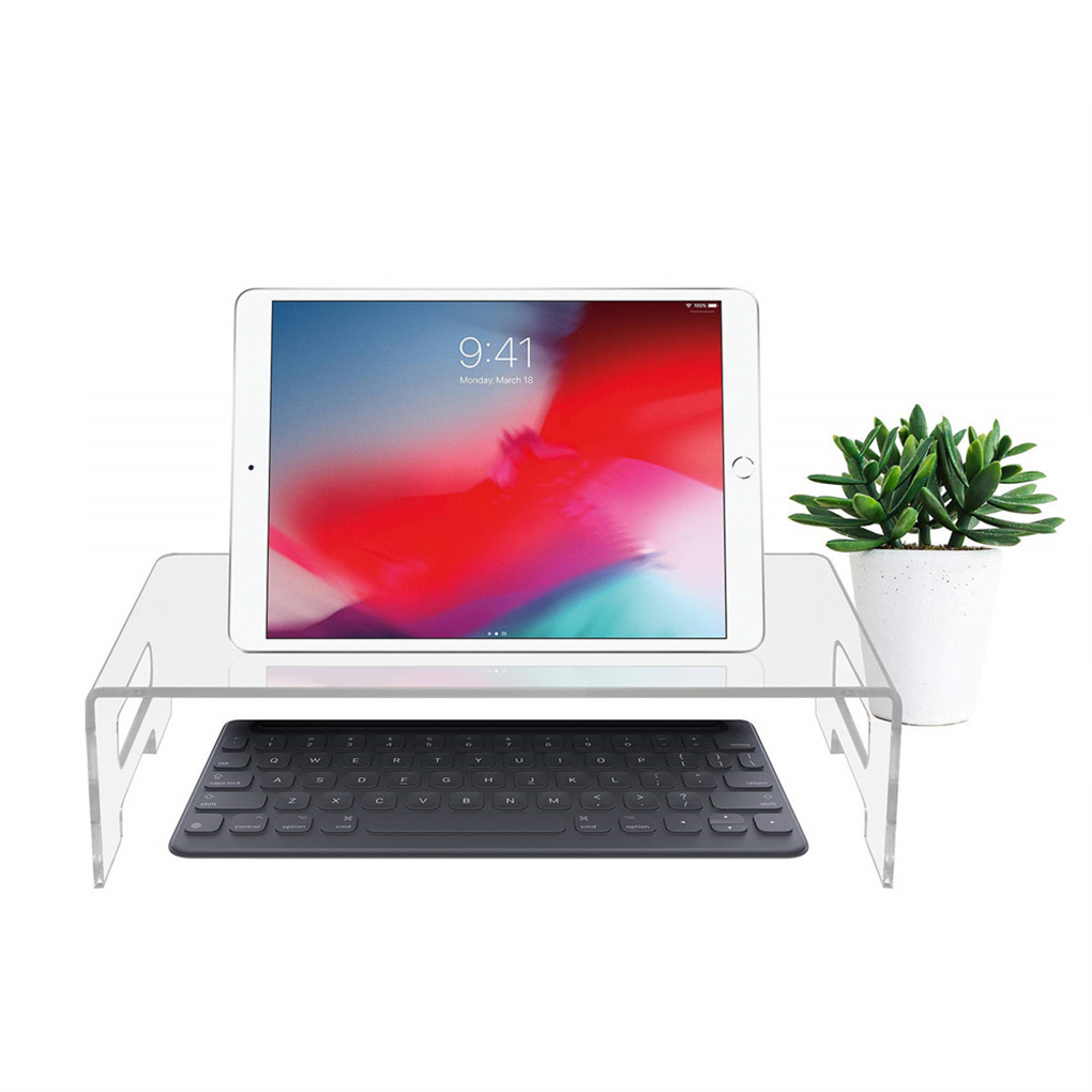 Laptop Stand Acrylic Premium M - Laptop Stand Bamboo recension och pris