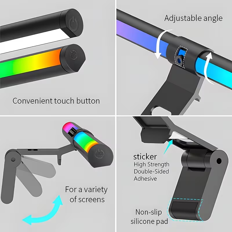 Monitor Light Bar RGB Lightbar - Tech Desktop Accessories recension och pris