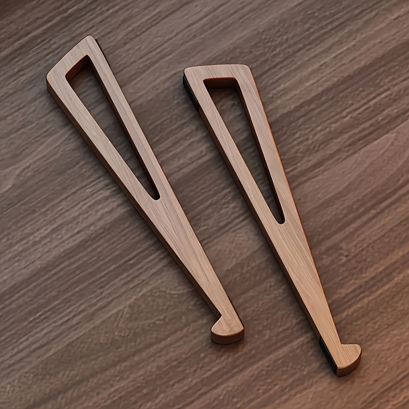 Portable Foldable Wooden Lapto - Laptop Stand Bamboo recension och pris
