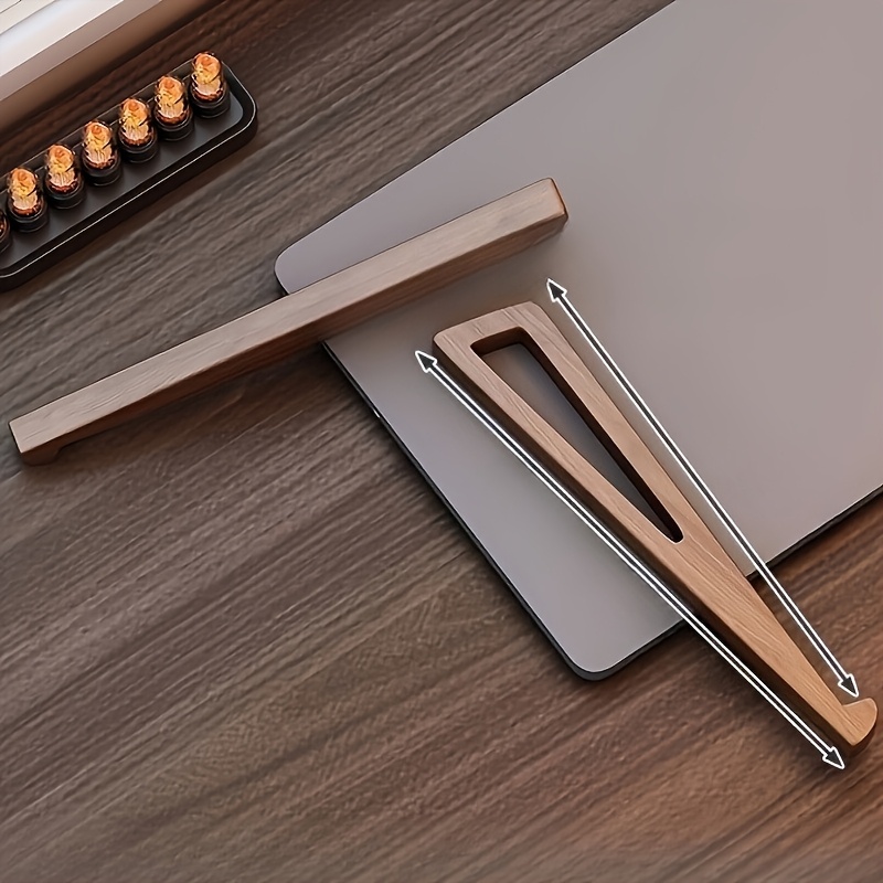 Portable Foldable Wooden Lapto - Laptop Stand Bamboo recension och pris