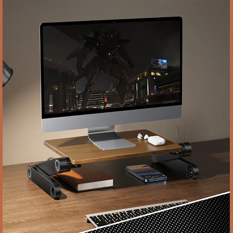 Solid Wood Laptop Height Stand - Laptop Stand Bamboo recension och pris
