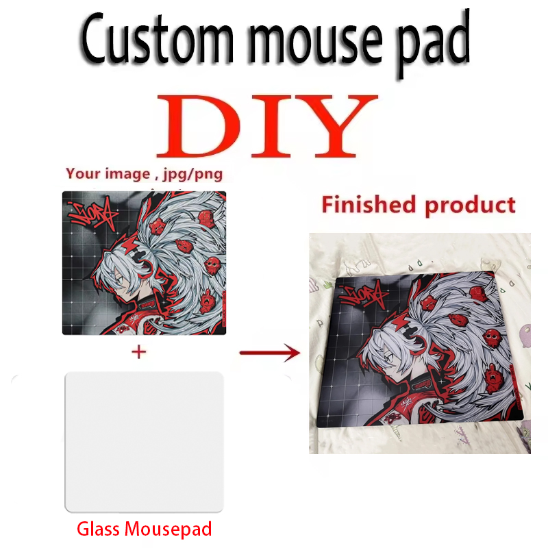 Customized Glass Mouse Pad DIY - Tech Desktop Accessories recension och pris