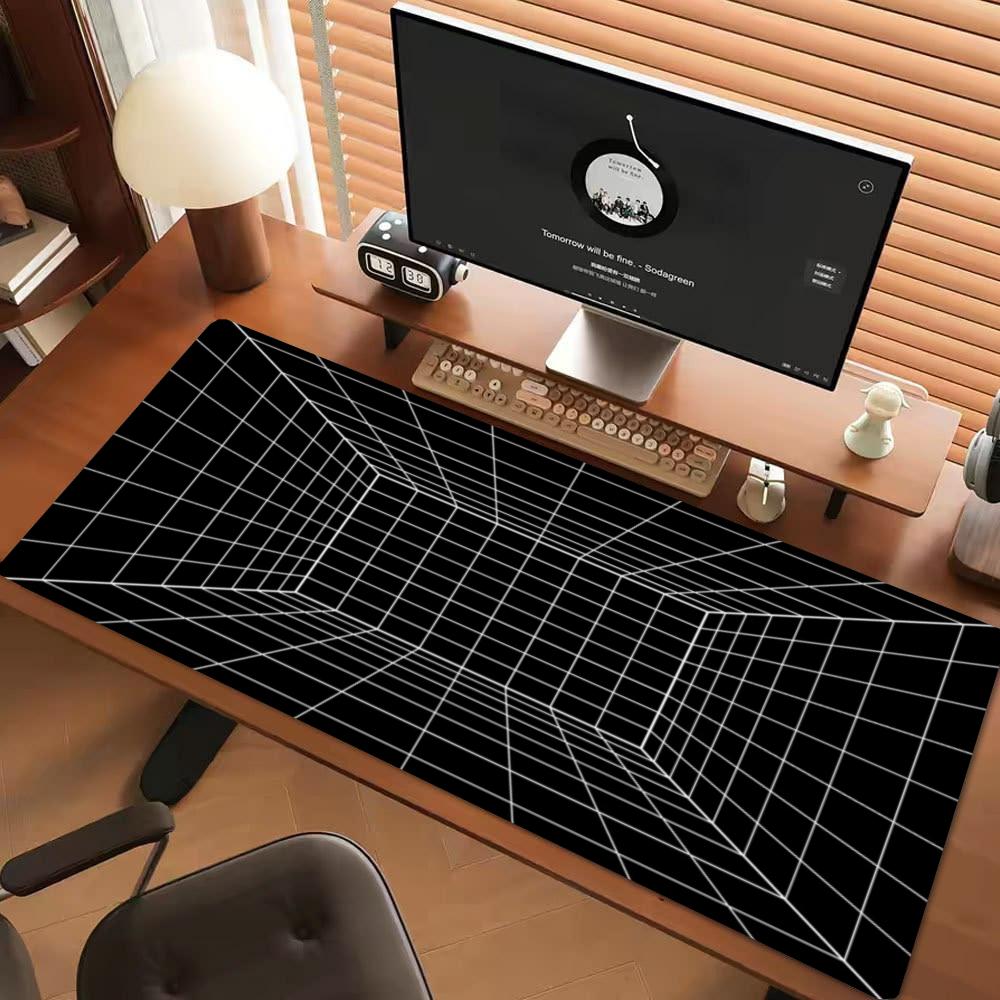 Anime Playmat Black Wireframe  - Tech Accessories For Laptop recension och pris