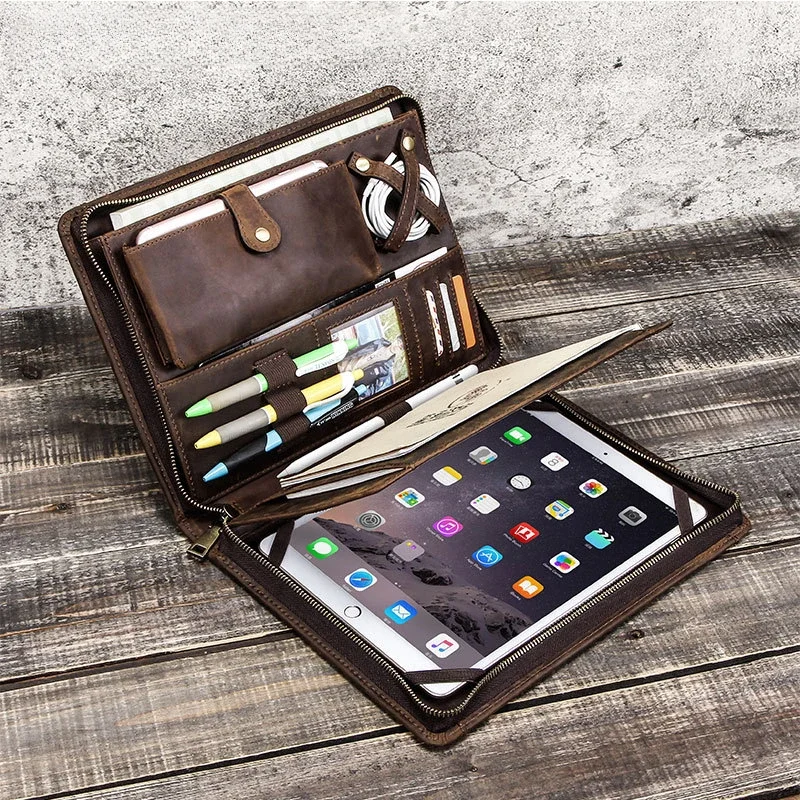 Leather Tablet Storage Bag for - Tech Accessories For A Tablet recension och pris
