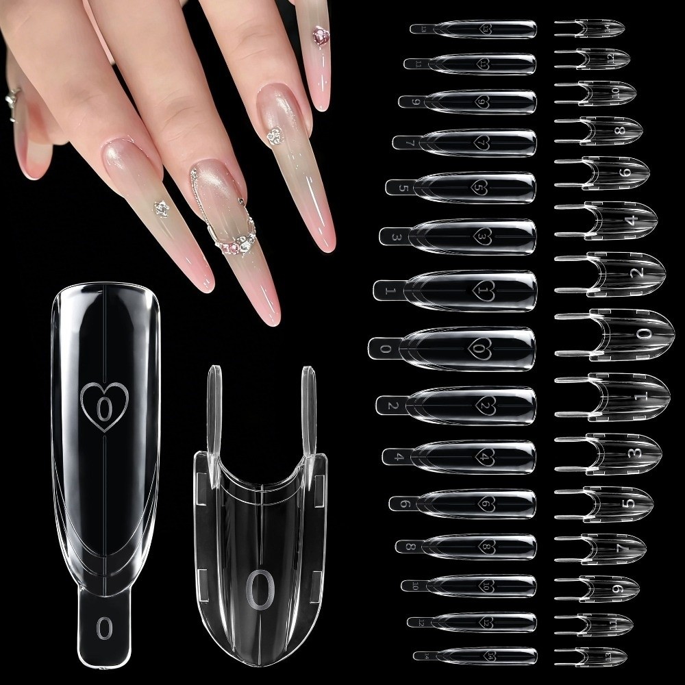 120pcs Rocket Shape Sandwich D - Nail Tech Accessories recension och pris