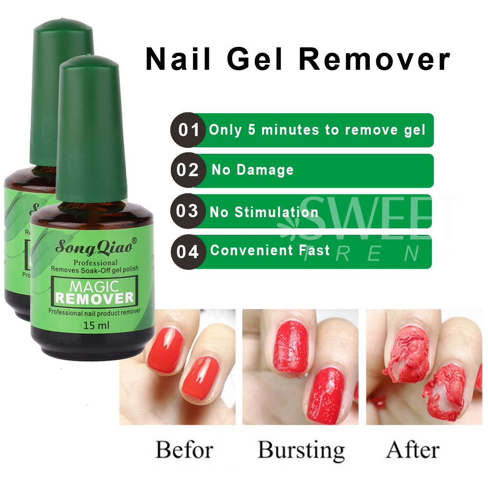 1/2/3pcs 15ml Nail Remover Bur - Nail Tech Accessories recension och pris