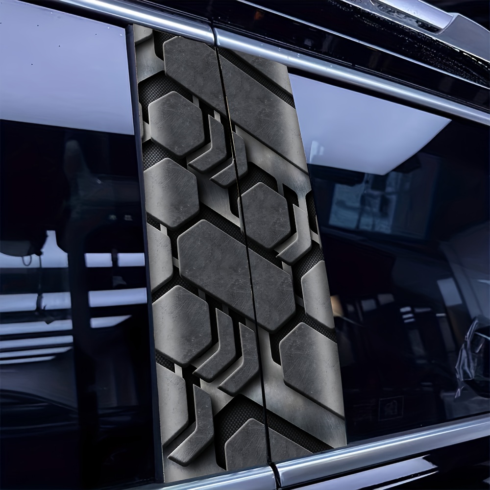 2-Piece Metal Tech Pattern Car - Tech Accessories For Laptop recension och pris