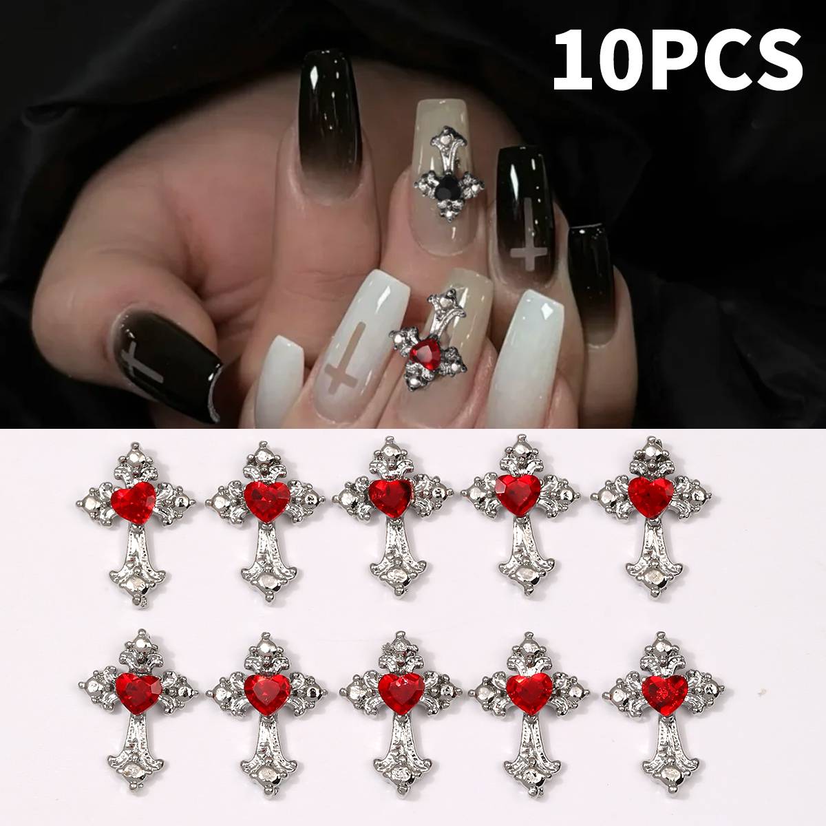 10pcs Bone Skeleton Halloween  - Y2K Tech Accessories recension och pris