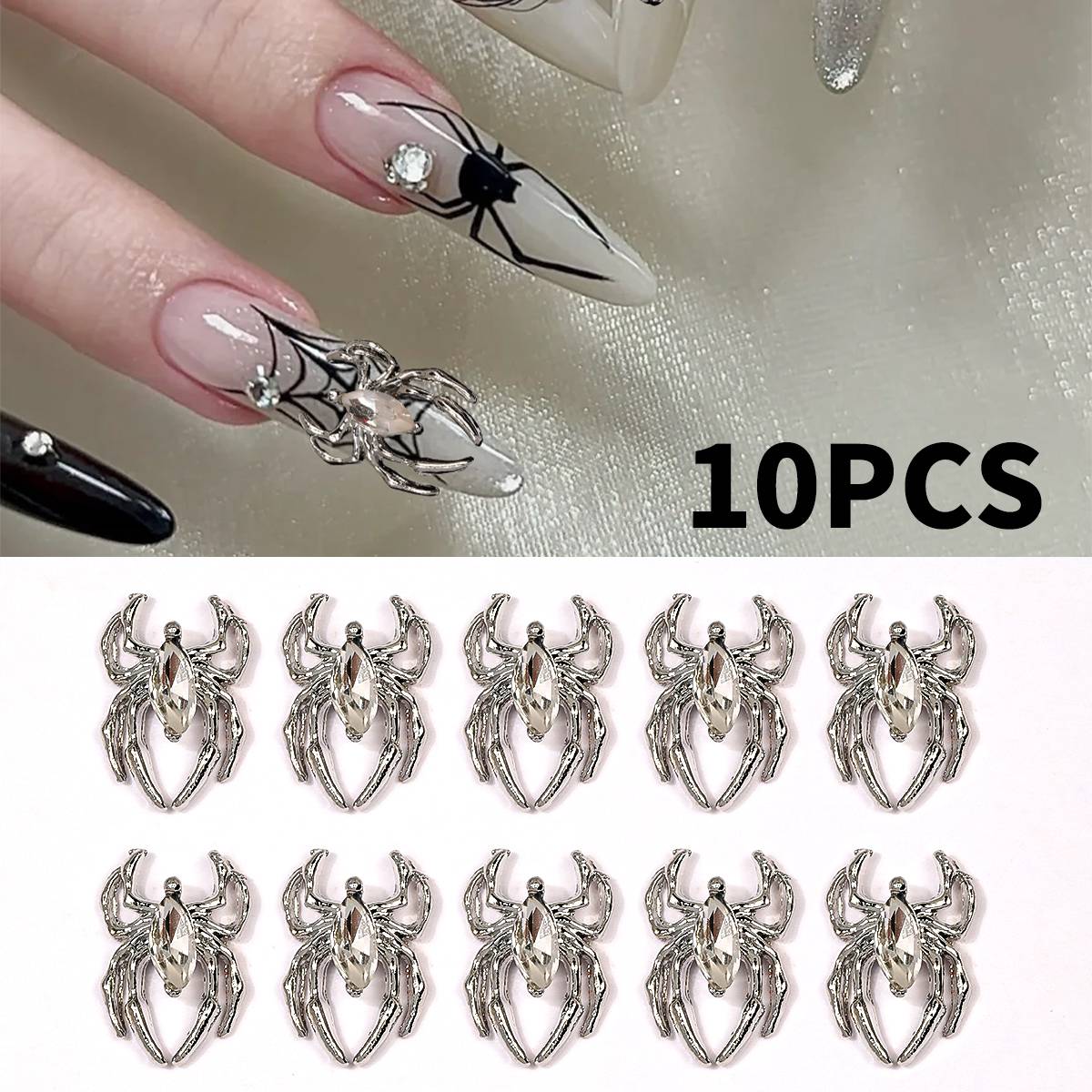 10pcs Bone Skeleton Halloween  - Y2K Tech Accessories recension och pris