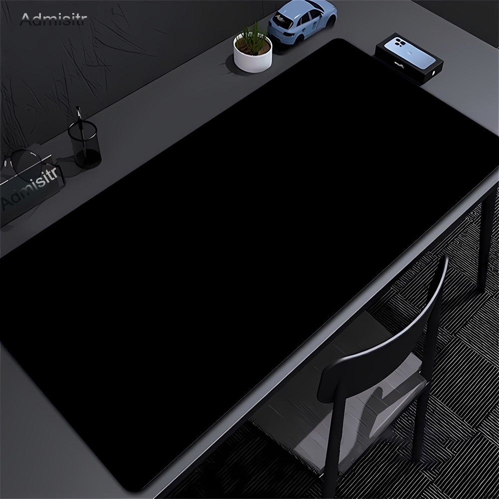 Large Black Mouse Pad Solid Co - Tech Desktop Accessories recension och pris