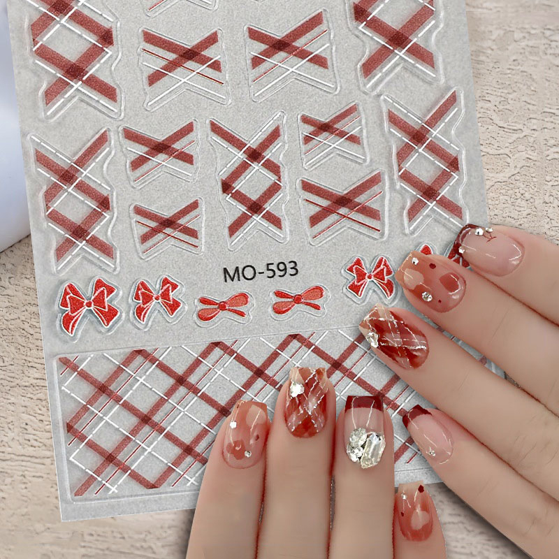 1pc White Bowknot Nail Art Dec - Y2K Tech Accessories recension och pris
