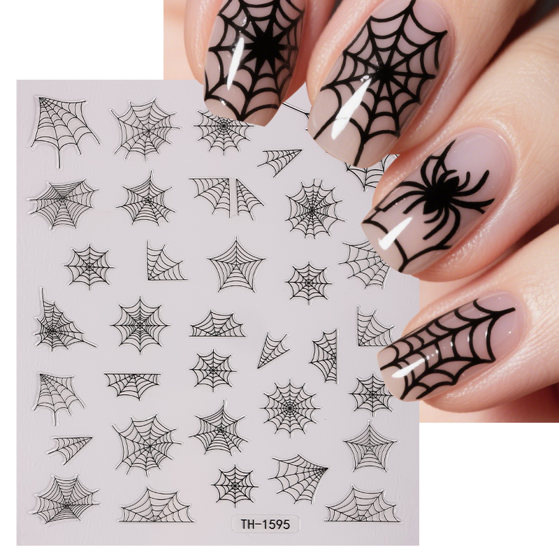 3D Halloween Nail Art Stickers - Y2K Tech Accessories recension och pris
