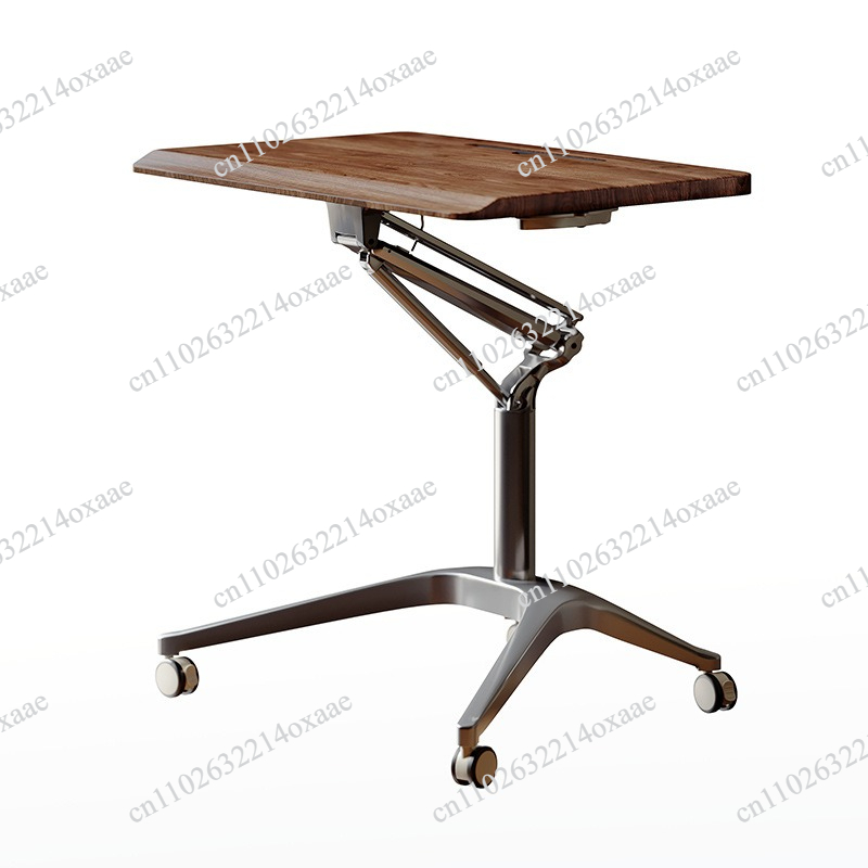 Pneumatic Standing Desk, Heigh - Laptop Stand Bamboo recension och pris