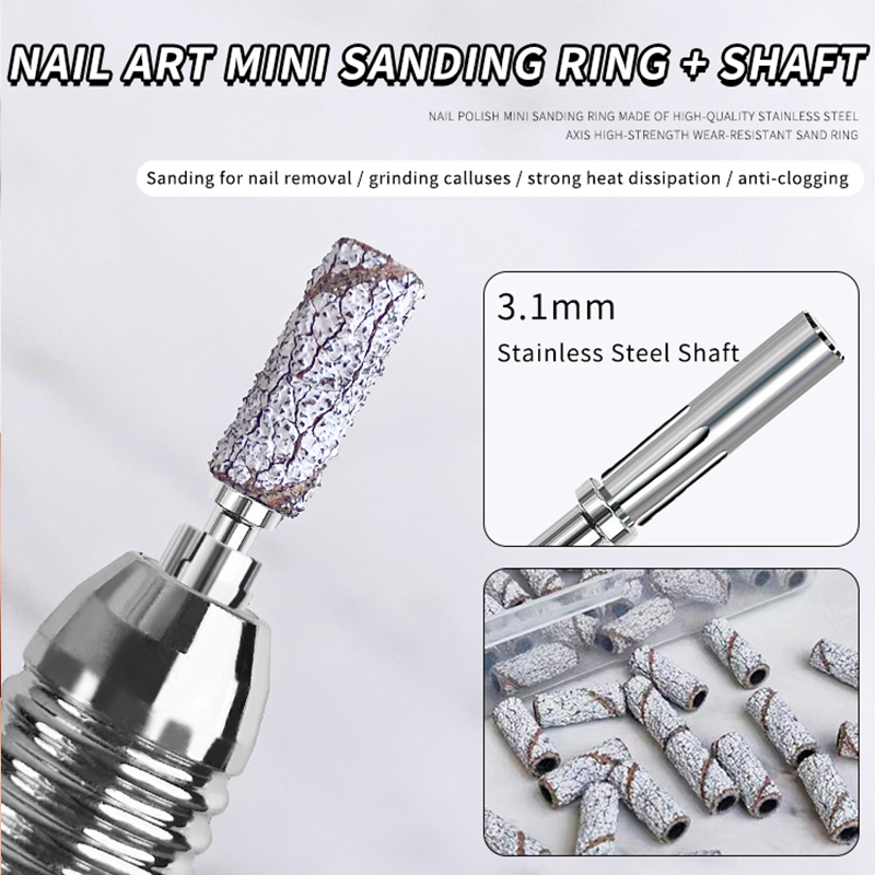 Nail Sanding Bands Rings Cap M - Tech Accessories Products recension och pris