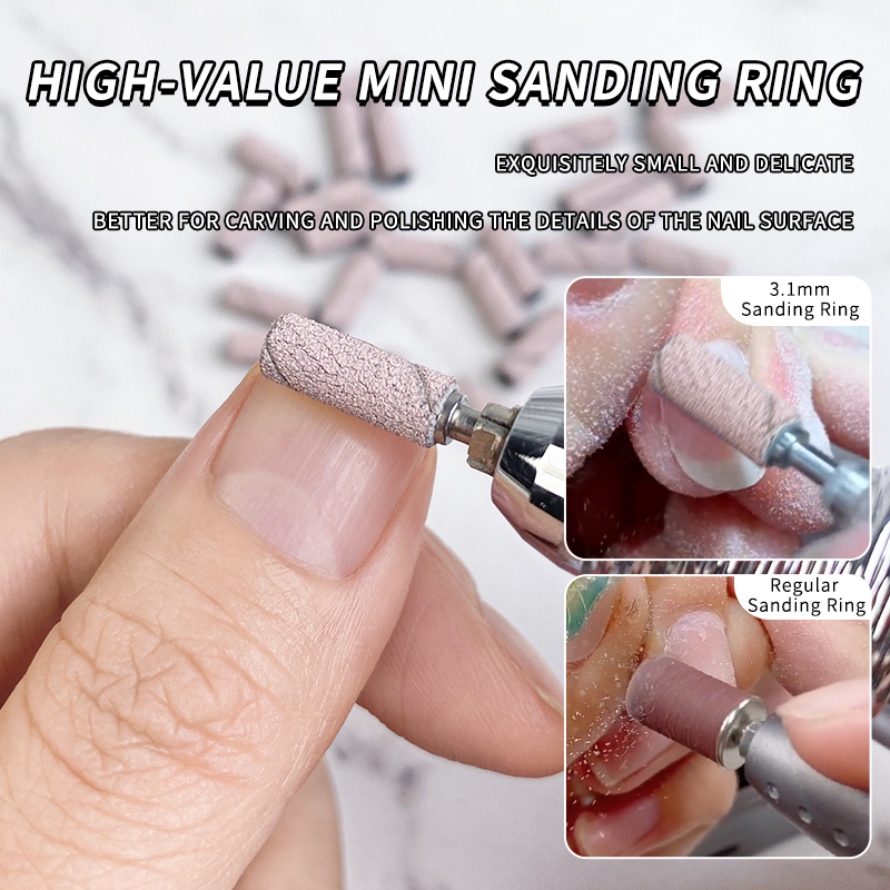 Nail Sanding Bands Rings Cap M - Tech Accessories Products recension och pris
