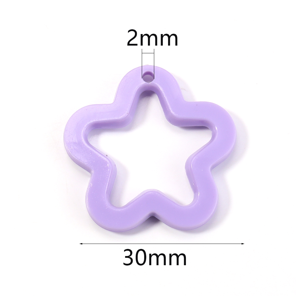 30pcs/lot Colorful Acrylic Sta - Y2K Tech Accessories recension och pris