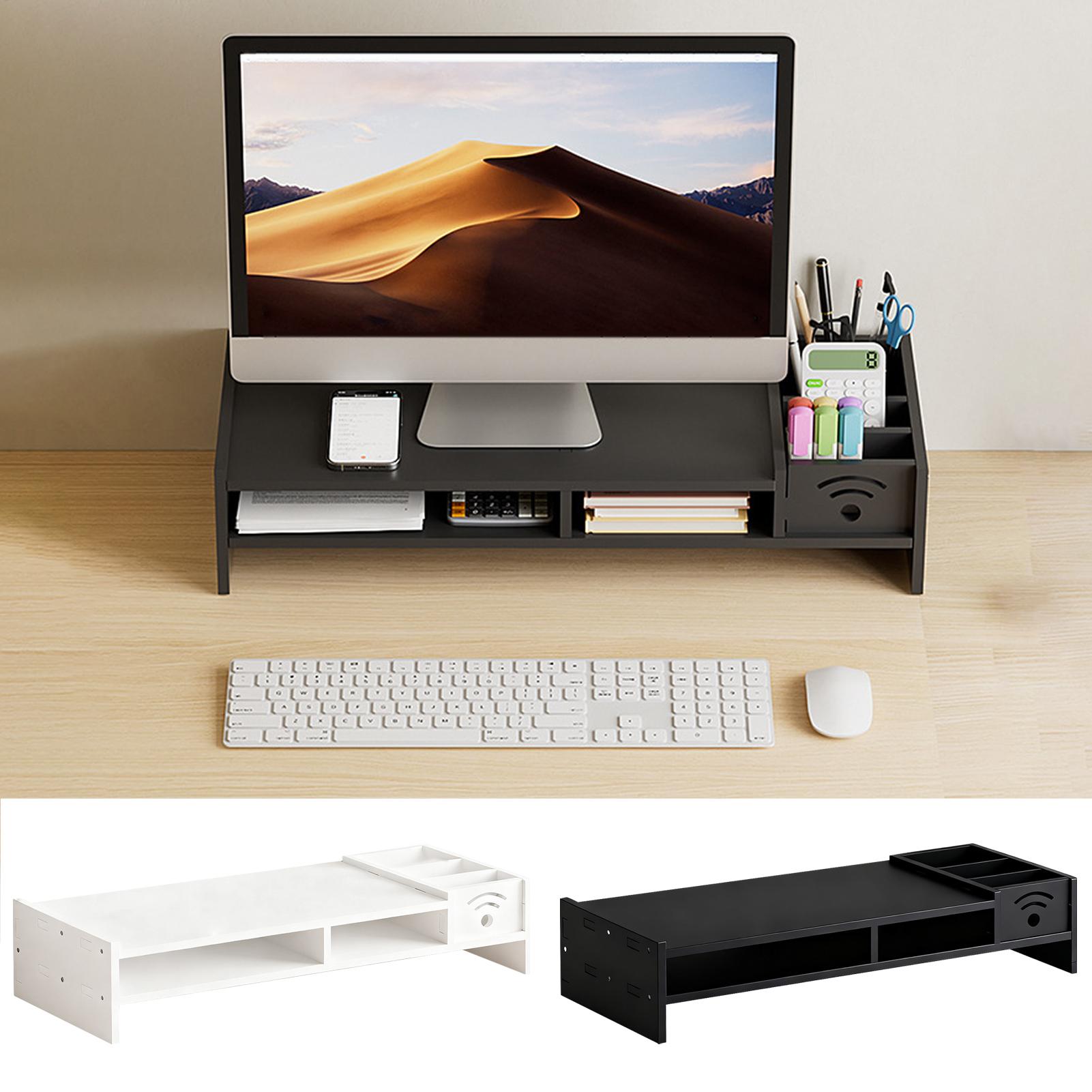 Monitor Stand For Desk 2-Tier  - Laptop Stand Bamboo recension och pris