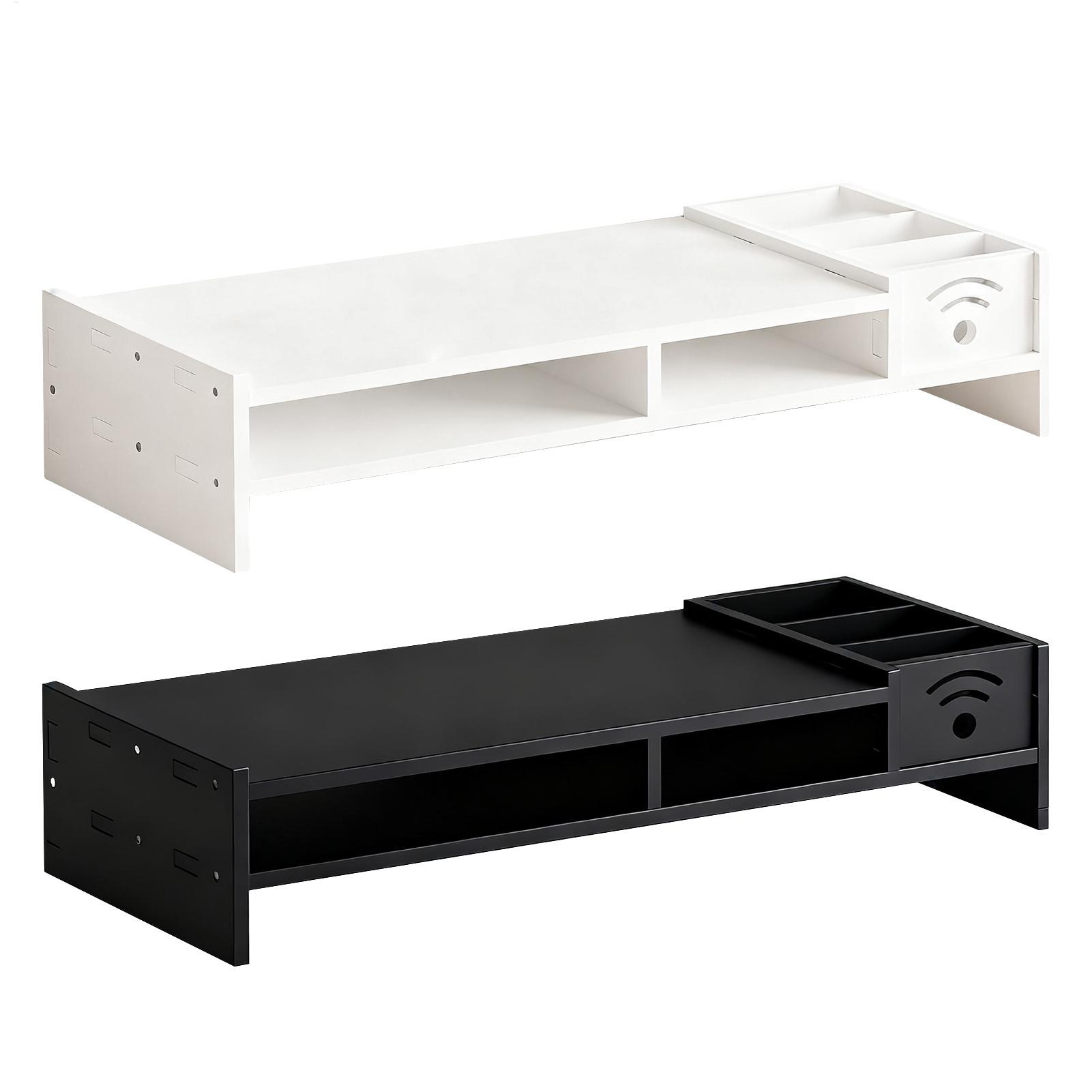 Monitor Stand For Desk 2-Tier  - Laptop Stand Bamboo recension och pris
