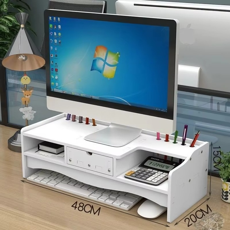 &cSpace Saving 2 Tier Bamboo L - Laptop Stand Bamboo recension och pris