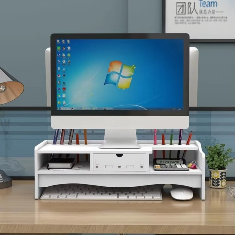 &cSpace Saving 2 Tier Bamboo L - Laptop Stand Bamboo recension och pris